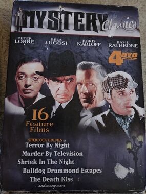 Mystery Classics 4 dvd box set 16 feature films by Platinum Disc LLC